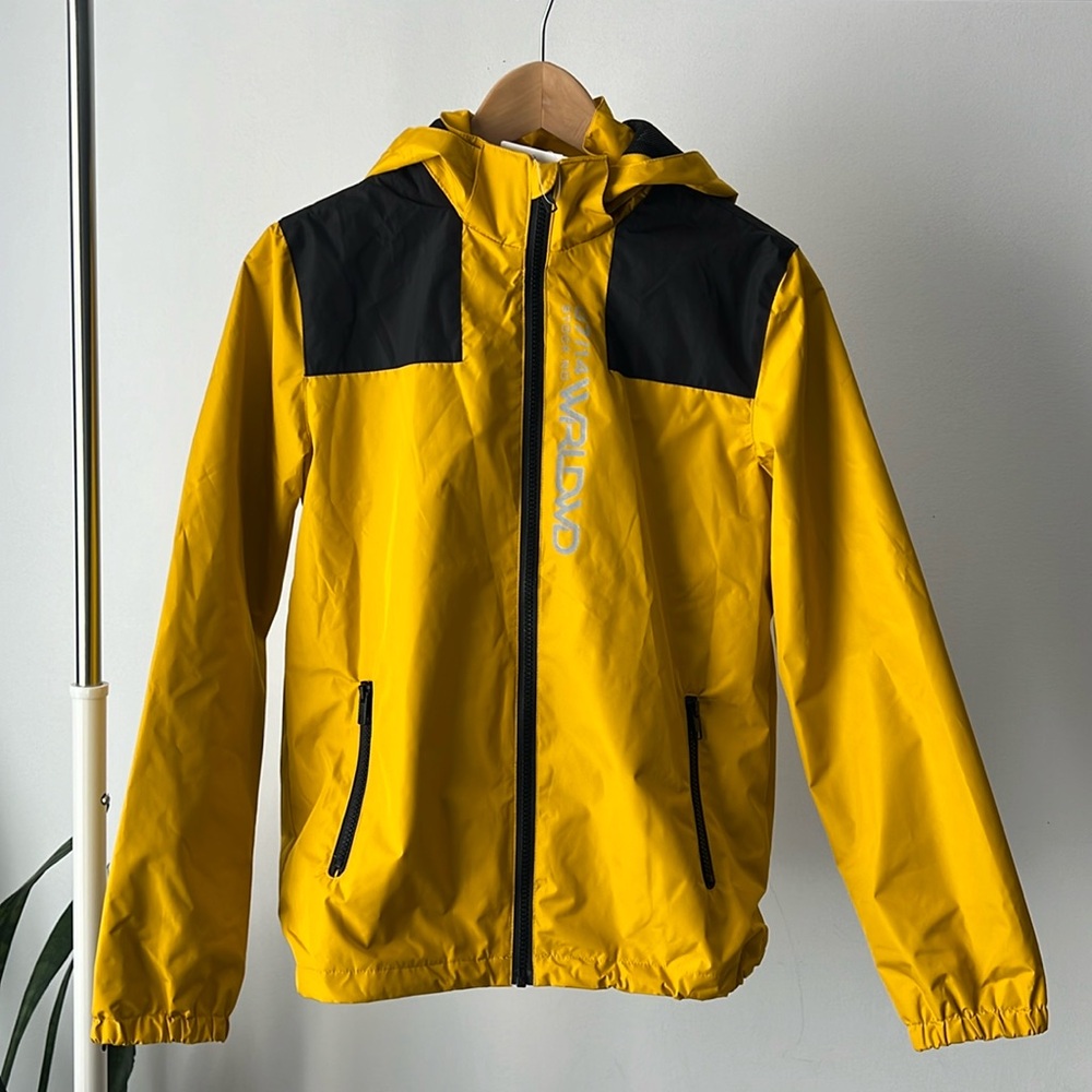 H&M WATER-REPELLENT SHELL JACKET yellow 14